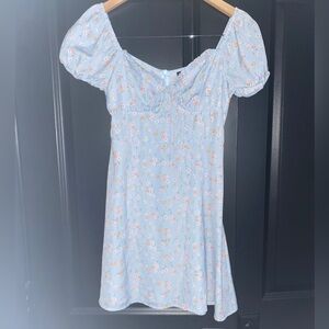 Floral Puff Sleeve Dress